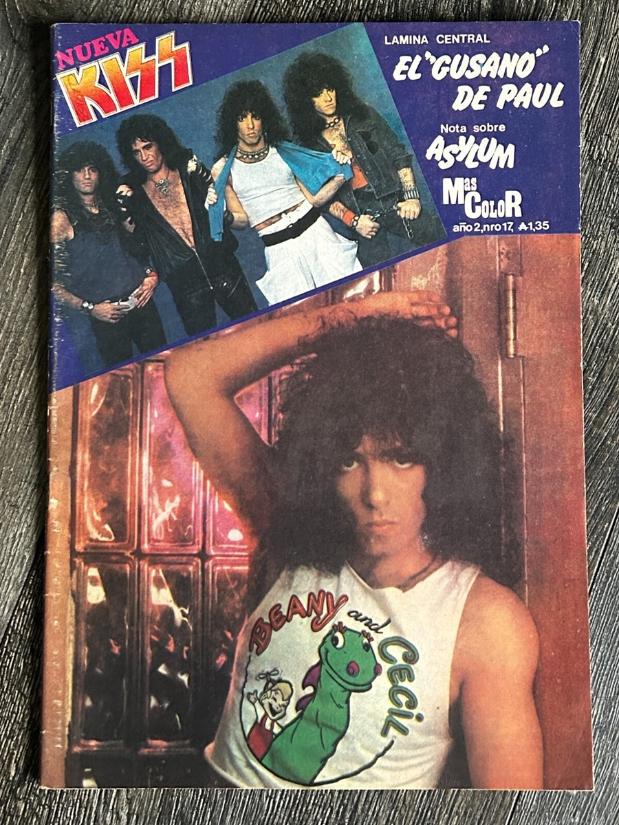 KISS Magazine KISS #17 Jan 1986 Argentina Paul Stanley w