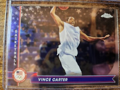 2024 Topps Chrome US Olympics Vince Carter #185 Basketball