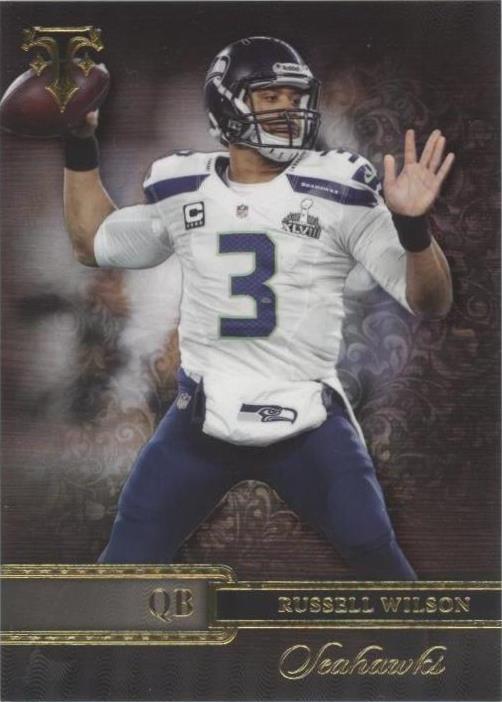 2014 Topps Triple Threads Russell Wilson #93 - 1 of 2