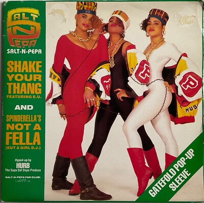 Salt N Pepa - Shake Your Thang - 7'' Vinyl Single Pop Up Sleeve