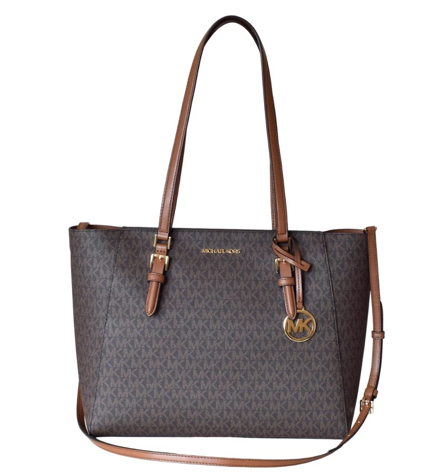 MICHAEL KORS Borsa donna CHARLOTTE LG 3 in 1 TOTE marrone - Image 3 of 4