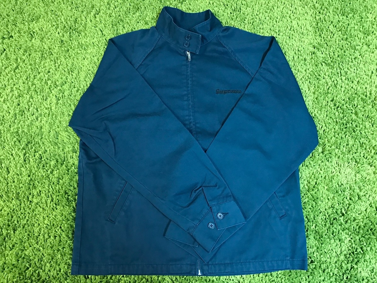 Supreme F/W 2017 Chief Harrington Jacket (Black, Navy)Size M Box