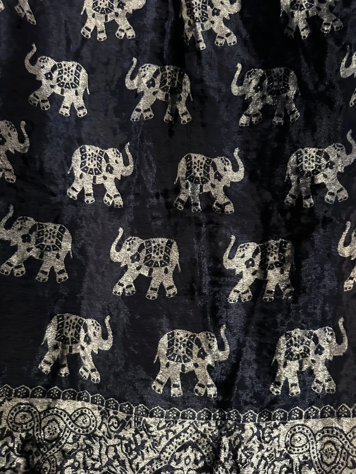 Vestido Peek Kids BOUTIQUE Azul Terciopelo Aplastado para Fiestas y Fiestas Niñas Talla 8 Foto 4 de 4