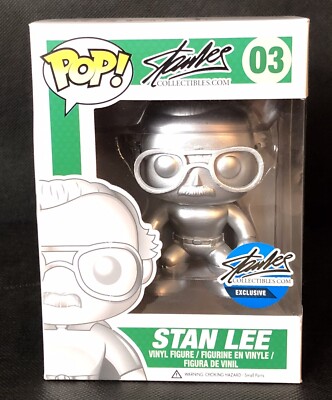 スラーピー ファンコ ポップ グリーン pop funko アメトイ usdm Funko Pop Stan Lee #03 Platinum Comikaze Exclusive. Signed