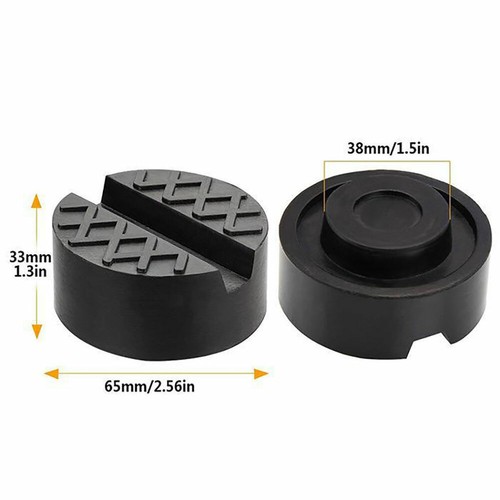 Soft Rubber Car Jack Pad Heavy Duty Slotted Lift Anti-slip Rail Adapter Support - Picture 12 of 12