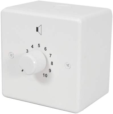 Adastra 100V Lautstärkeregler, Relais montiert, 50W