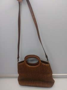 fossil woven bag