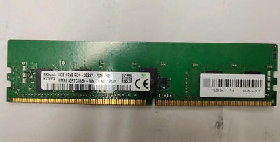 SK Hynix 8GB DDR4 2933 1Rx8 PC4-23400 HMA81GR7CJR8N-WM 288pin