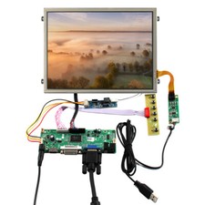 HD VGA DVI LCD Controller Board 10.4" VS104T 1024X768 Resistive Touch LCD