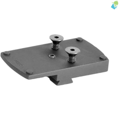 Lightweight Grey Red Dot Mount for Enhanced Shooting Accuracy - 5.2 x 3.1 Inches
