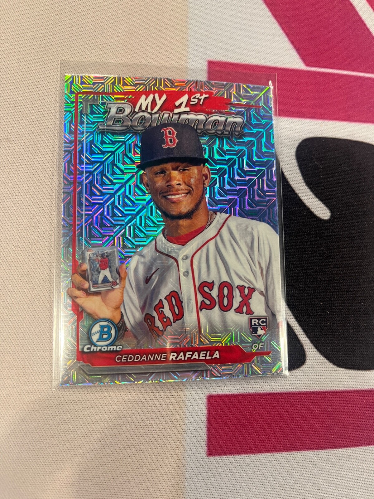 2024 Bowman Chrome Mega Box #M1B-9 Ceddanne Rafaela RC My 1st Bowman Mojo (C)