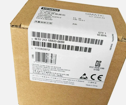 6ES7212-1BB23-0XB0 NEW SIEMENS CPU Central Processing Unit 6ES7212-1BB23-0XB0