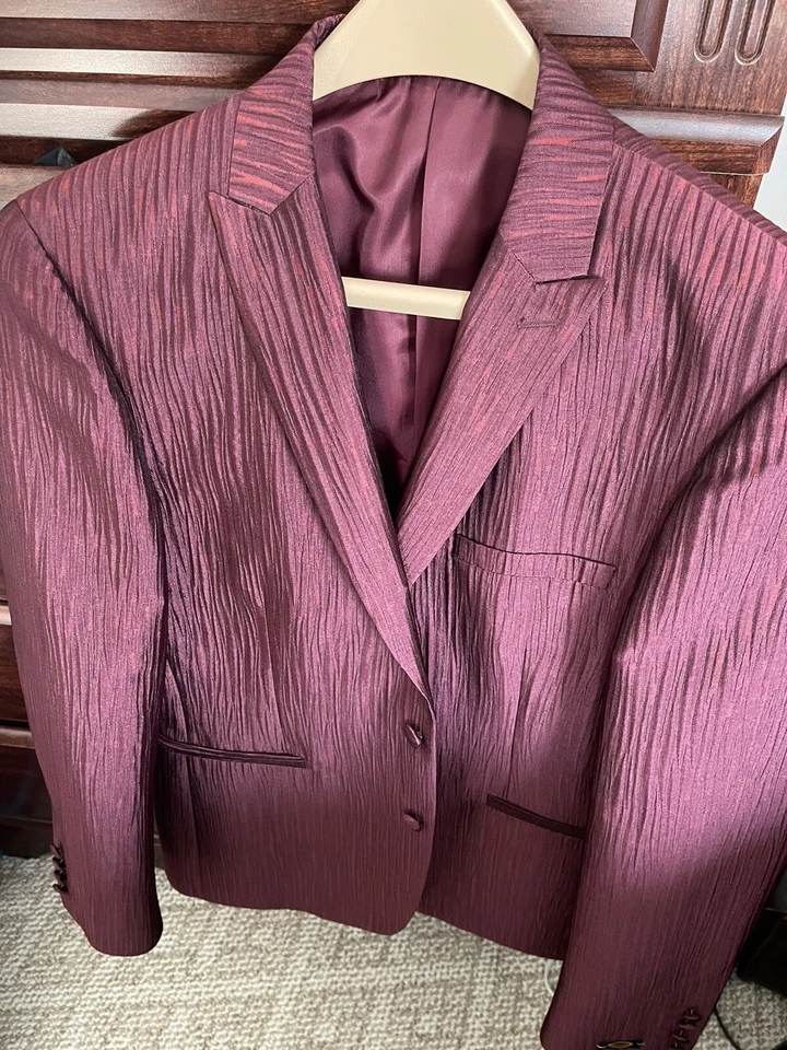 Chaqueta de esmoquin de dos botones Steven Land Versalles Rico Foto 2 de 4