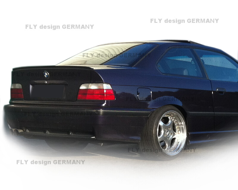 Trunk Spoiler Slim Compatible With BMW E36 Limo Spoiler Lip