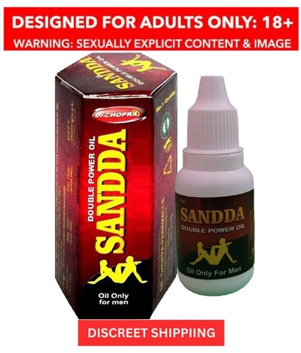 Dr Chopra Sandda Double Power Massage Oil for Men 15ml FREESHIP WORLDWIDE - Picture 4 of 5