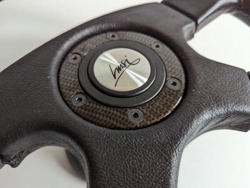 Steering Wheel OEM LUISI polyurethane fits for Mercedes W123 W124 R107 78-92 - Picture 8 of 13