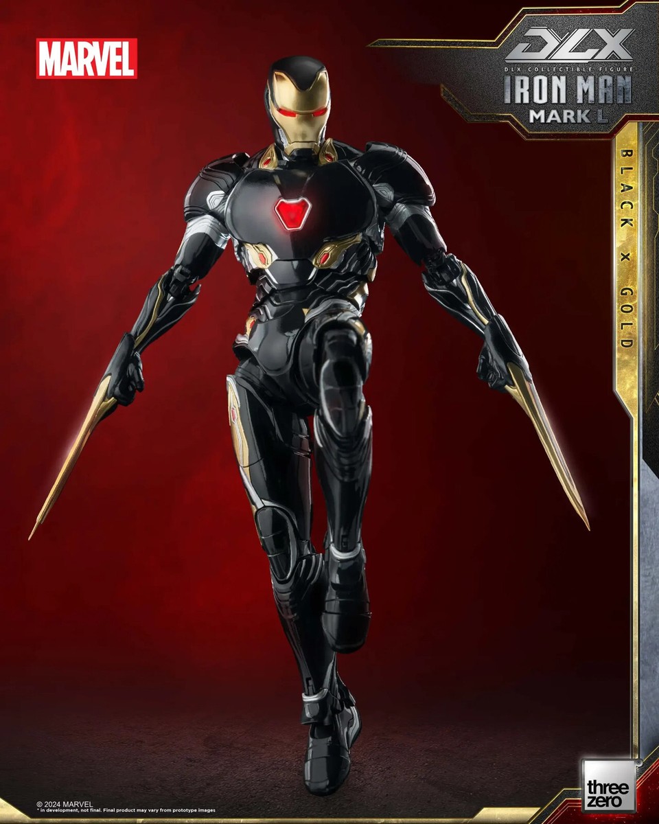Threezero Marvel The Infinity Saga DLX Ironman Mark Mk 50 L Threezero Marvel The Infinity Saga DLX Ironman Mark Mk 50 L