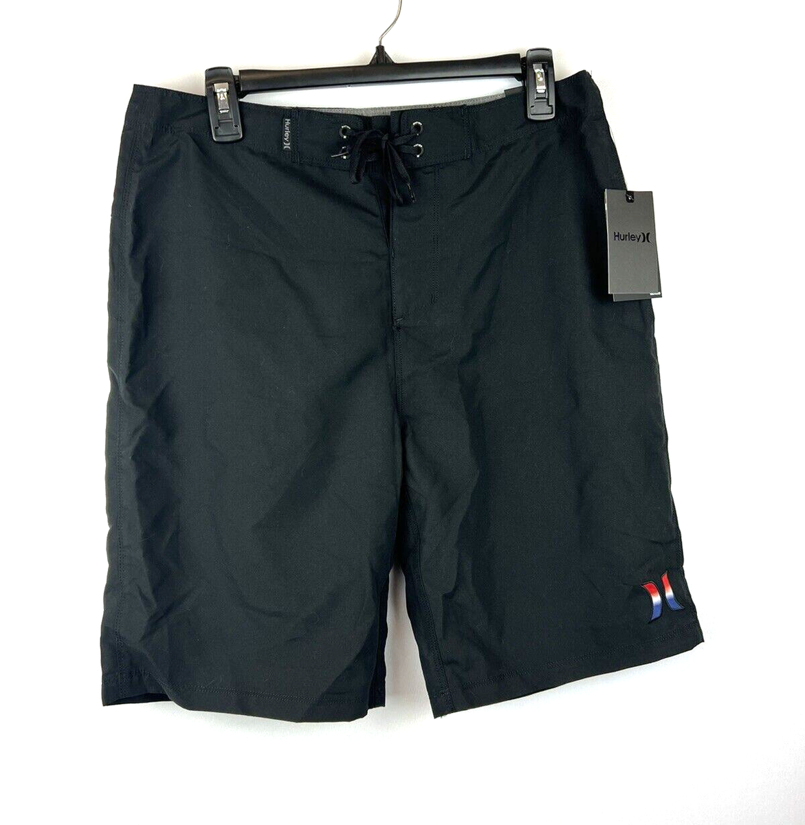 Hurley Mens One and Only Gradient 21” Board Shorts Black Size 30