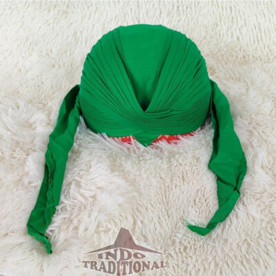 Javanese hat Folding Blangkon Sliwir Jogja Headgear Traditional Headdress