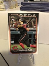 Christian Encarnacion-Strand Rookie Card RC 2024 Topps Series 1 #219 Reds
