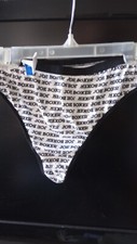 Vintage Joe Boxer Rare Thong Women's Bikini Panties Size S 100 Cotton