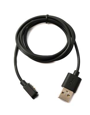 USB 2.0 Kabel 100 cm Ladekabel für Xiaomi Haylou LS02 LS01 in Schwarz