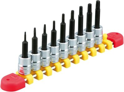 Kyoto Machine Tool (KTC) 6.3mm (1/4 cm) T Type Torx bit Socket Set