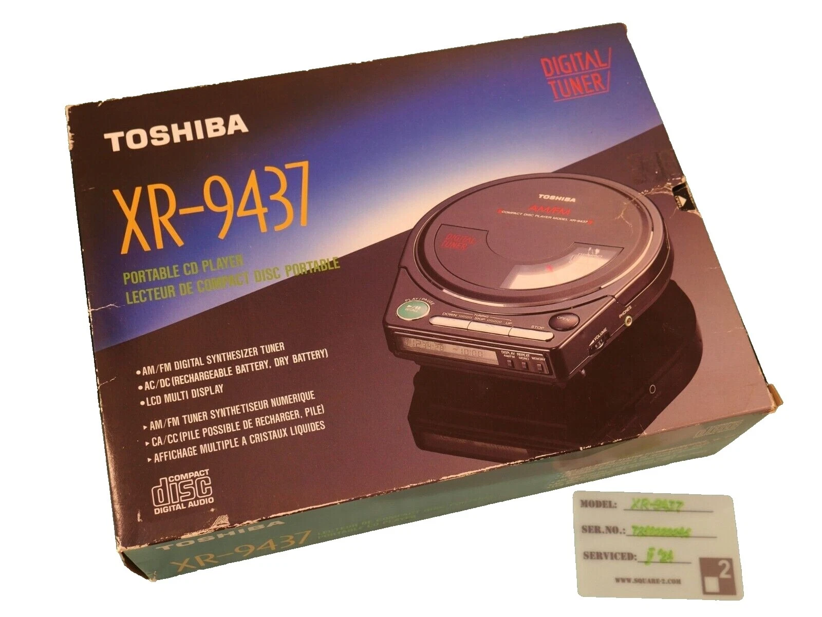 Toshiba Personal CD Players