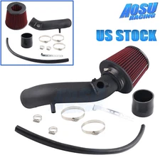 Black Cold Air Intake Kit + Red Filter For Honda Accord 8th gen 2.4L 2008-2012