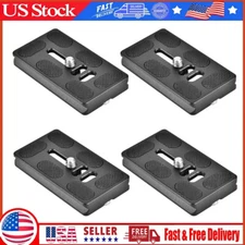 4pcs 70mm Lens Plate Quick Release Tripod Gimbal Base for Canon Nikon tele Lens
