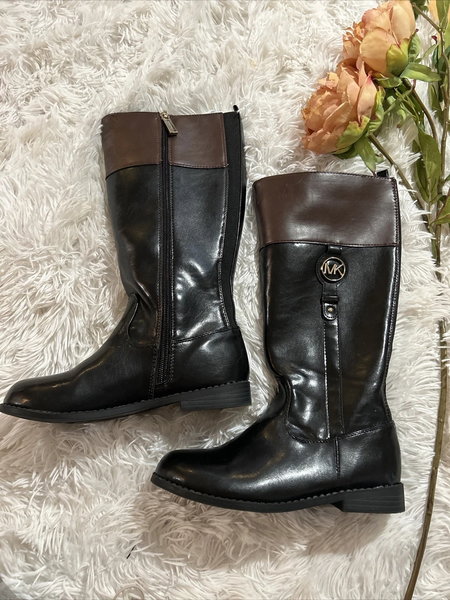 Black and brown sales michael kors boots