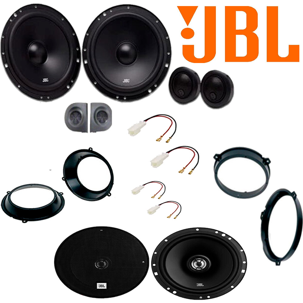 Sistema Audio JBL Fiat Panda: 6 Casse con Supporti Specifici in ABS