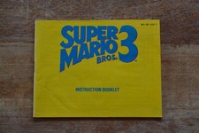 Nintendo NES Super Mario Bros 3 Instruction Manual Booklet Only