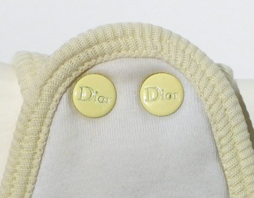Rare - Gigoteuse vintage rose tendre de la maison Christian Dior - Photo 6/8