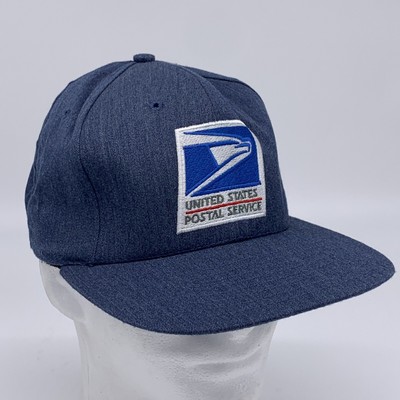 Vintage USPS US Postal Service Mailman Hat Cap Embroidered USA Snapback