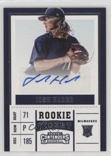 2017 Panini Chronicles Contenders Rookie Ticket Josh Hader #48 Auto 08jk