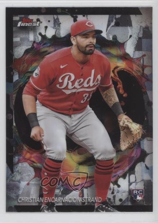 2024 Topps Finest Rare Christian Encarnacion-Strand #257 Rookie RC 0wr9