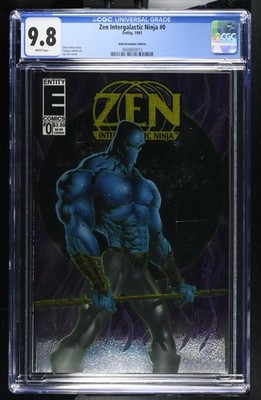 Zen Intergalactic Ninja #0 - CGC 9.8 - Key Issue 1993 Holochromium Cover