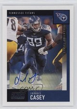 2020 Score Signatures Jurrell Casey #120 Auto yn4