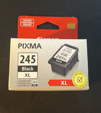 Canon PG-245XL 245 XL Black High Yield Ink Jet Cartridge Genuine OEM PIXMA SEAL