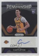 2023-24 Panini Prizm Rookie Penmanship Colin Castleton #RP-CTL Auto oh4