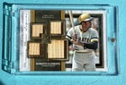 2020 Topps Museum Quad Relics Legends Roberto Clemente Gold /10 GU Bat SSP PR
