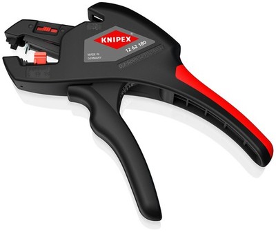 Knipex 12 62 180 Automatische Kabel Abisolierzange Abisolierwerkzeug Zange 0,2-6 mm