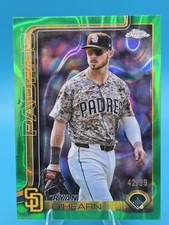 2025 Topps Chrome Update #USC71 Ryan O'Hearn Green Lava Refractor 42/99 Padres