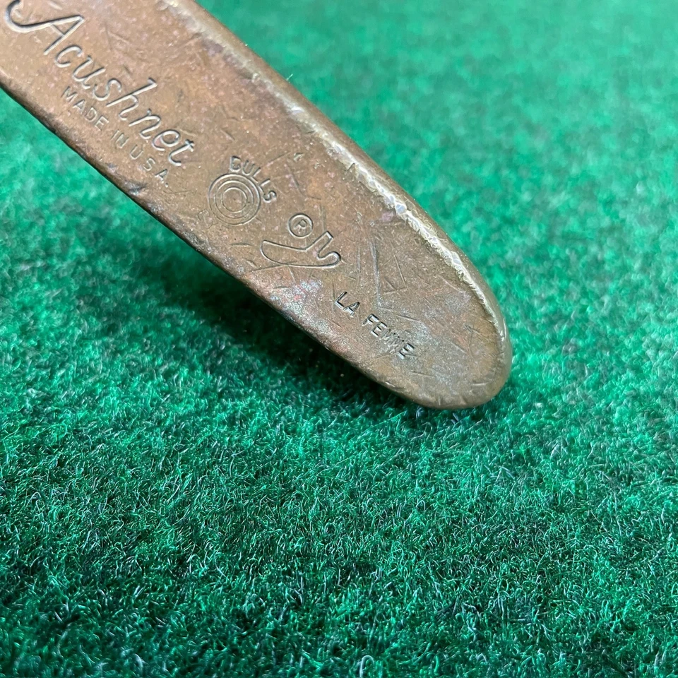 Acushnet Bulls Eye 34A La Femme Ladies Putter Made in USA steel stepless RH - Image 3 of 4