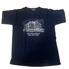 Vtg 80s The Cooper House Shirt M Historical Graphic Single Stitch Made In Usa