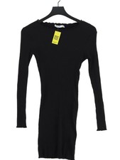 NA-KD A-Line Midi Dress XS in Black