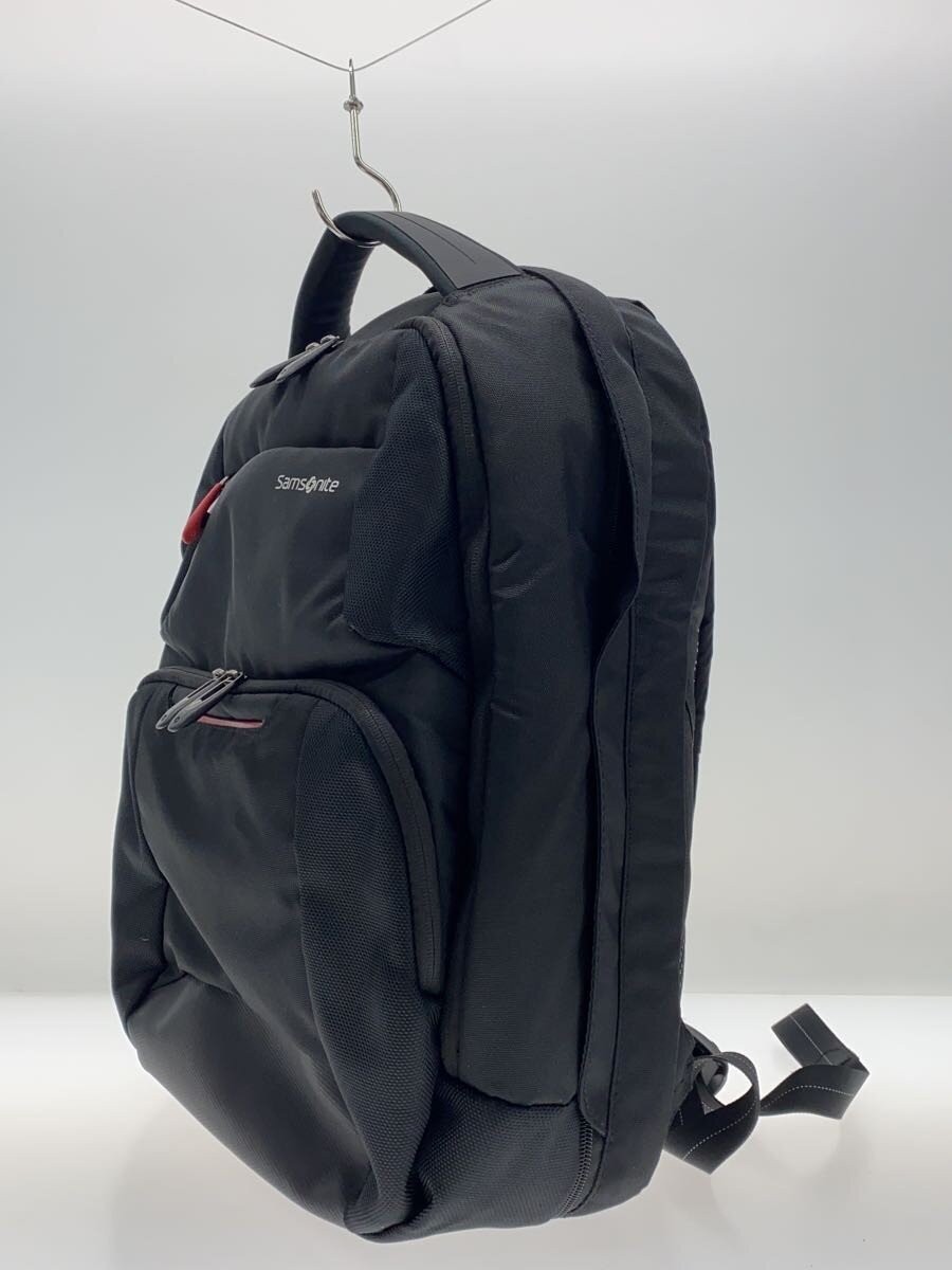 SAMSONITE Backpack Polyester Black Solid Color 73… - image 1