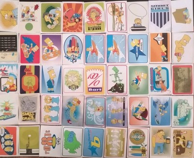 Panini Simpsons Konvolut 45 Bilder
