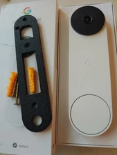 Complete Google Nest GWX3T WiFi Smart Video Doorbell (Battery) - White- DOORBELL